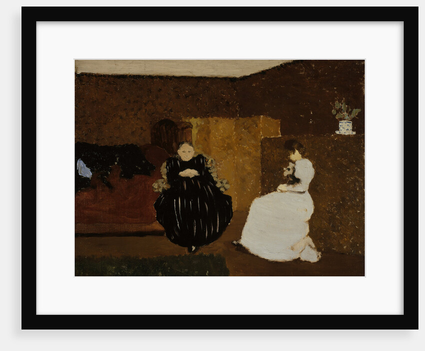 La causette [The Chat] by Edouard Vuillard